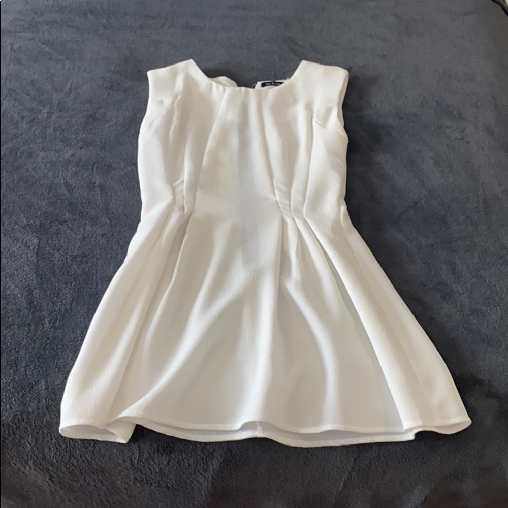 White bb dress